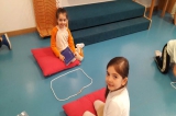 Okul Öncesi Yıldızlar Grubu Öğrencileri Düşünce Becerileri Dersinde Keşif İpi Çalışmalarını Yapıyor