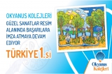 Okyanus Kolejleri Resim Alanında Türkiye Birincisi