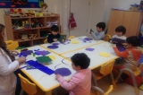 Adana Okyanus Koleji Okul Öncesi Deniz Yıldızı Sınıfı Sanat Etkinliği Dersinde