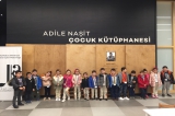 Avcılar Bulutlar  Grubu Öğrencileri Beylikdüzü Adile Naşit Çocuk Kütüphanesinde