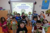 AVCILAR DENİZYILDIZLARI GRUBU SANAT ETKİNLİĞİ DERSİNDE