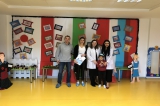 Beykent Okyanus Koleji Gökkuşağı  Grubu Portfolyo Sunumunda