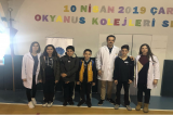 Beykent Okyanus Koleji Mart Ayı Star of the Month ve Writer of the Month Rozetleri taktim edildi