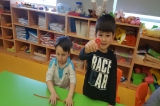 Beykent Okyanus Koleji Okul Öncesi Balıklar Grubu Öğrencileri Okuma Yazma Dersinde