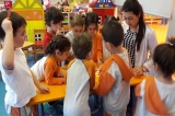 Beykent Okyanus Koleji Okul Öncesi Çiçekler Grubu Öğrencileri Fen ve Doğa dersinde