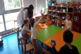Beykent Okyanus Koleji Okul Öncesi Çiçekler Grubu Öğrencileri Sanat  Etkinliğinde