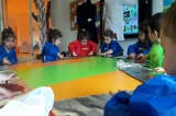 Beykent Okyanus Koleji Okul Öncesi Çiçekler Grubu Öğrencileri Sanat Etkinliğinde