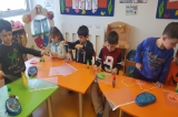 Beykent Okyanus Koleji Okul Öncesi Güneş  Grubu Öğrencileri Sanat Etkinliğinde
