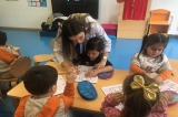 Deniz Yıldızı Grubu Öğrencileri Okuma Yazmaya Hazırlık Dersinde