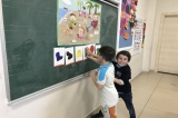 Eryaman Okyanus Koleji İlkokul Kademesi 1. Sınıf Öğrencileri Main Course Dersinde Flashcardlarla Öğreniyor