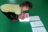 Eryaman Okyanus Koleji Okul Öncesi Bölümü İnciler Sınıfı Öğrencileri Matematik Etkinliğinde
