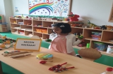 Eryaman Okyanus Koleji Okul Öncesi Kademesi Gökkuşağı Grubu Öğrencileri Portfolyo Sunumlarında