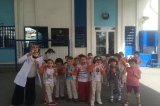 Güneşli Okyanus Koleji Okul Öncesi A Grubu Öğrencileri Baloncuk Partisi Yapıyor