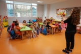 Halkalı Okul Öncesi Deniz Yıldızı Grubu Türkçe Dersinde.