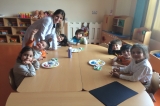 Kemerburgaz Okyanus Koleji Okul Öncesi Yunuslar Grubu Sanat Etkinliğinde
