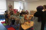 Okul Öncesi Güneş Grubu Sosyal Beceri Dersinde