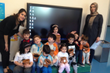 Okul Öncesi İnciler Grubu Aile Katılım etkinliği yaptılar.