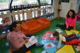 Okyanus Koleji Halkalı Okul Öncesi Öğrencileri Portfolyo Sunumunda.