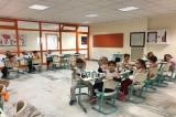 Sancaktepe Okyanus Koleji Okul Öncesi Gezegenler Grubu Öğrencileri Satranç Dersinde
