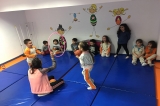 Yıldızlar Grubu Öğrencileri Bedensel Koordinasyon Jimnastik Dersinde
