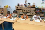 Bayrampaşa Okyanus Koleji Okul Öncesi Bulutlar Grubu Okuma Yazma Dersinde