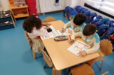 Bayrampaşa Okyanus Koleji Okul Öncesi Güneş Grubu Öğrencileri Okuma-Yazma Hazırlık Dersinde