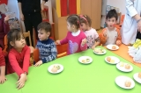 Beykent Okyanus Koleji Okul Öncesi Balıklar ve Çiçekler Grubu Öğrencileri C Vitamini Partisinde ;