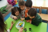 Beykent Okyanus Koleji Okul Öncesi Çiçekler Grubu Öğrencileri Sanat Etkinliğinde