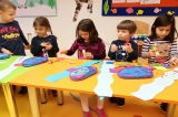 Beykent Okyanus Koleji Okul Öncesi Gökkuşağı Grubu Öğrencileri Sanat Etkinliğinde