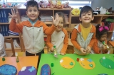 Beykent Okyanus Koleji Okul Öncesi Güneş  Grubu Öğrencileri Sanat Etkinliğinde