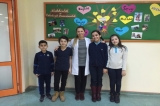 Beylikdüzü Okyanus Ortaokulu “Aile Birliğine Önem Verme” Konulu Rehberlik Panosu