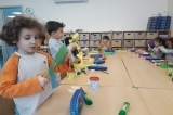 Bornova Okyanus Koleji Okul Öncesi Bulutlar Grubu Öğrencilerimiz Sanat Etkinliğinde