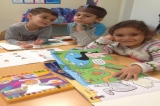 Bulutlar Grubu Öğrencileri İngilizce Dersinde  “Shark İn The Park' Adlı Hikayeyi Dinlediler
