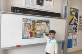 Eryaman Okyanus Koleji Öğrencileri Posteri Yorumluyor
