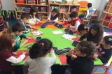 Halkalı Okyanus Koleji Okul Öncesi Öğrencileri Fransızca Dil Klübü Dersinde.