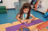 İncek Okul Öncesi Gezegenler Sınıfı Sanat Dersinde Atkı Yaptılar.