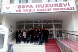 İncek Okyanus Anadolu Lisesi Huzurevi Ziyaretinde
