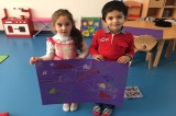 İncek Okyanus Okul Öncesi Yetenek Klübü dersine katıldılar.