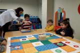 Mavişehir Okyanus Koleji Okul Öncesi Balıklar Grubu Kodlama Dersinde