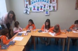Mavişehir Yıldızlar Grubu Aile Katılım Etkinliğinde Ayakkabı Giyme Oyunu Oynadı