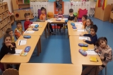 Mimaroba Okyanus Koleji Okul Öncesi Bulutlar Grubu Okuma Yazma Dersinde