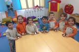 Mimaroba Okyanus Koleji Okul Öncesi Çiçekler Grubu Sanat Etkinliğinde