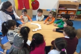 Mimaroba Okyanus Koleji Okul Öncesi Yunuslar Grubu Sanat Etkinliğinde