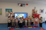 Okul Öncesi B Grubu Öğrencileri İngilizce Dersinde Aile Bireylerini Öğreniyor