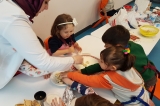 Okyanus İncek Yağmurlar Grubu Mutfak Atölyesinde  pasta yaptılar.
