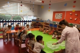 Okyanus Koleji Halkalı Okul Öncesi Ağaçlar Grubu Fen – Doğa Dersinde
