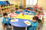 Sancaktepe Okyanus Okul Öncesi Çiçekler Grubu Öğrencileri Okuma Yazmaya Hazırlık Çalışmasında