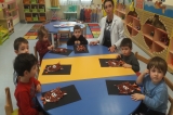 Sancaktepe Okyanus Okul Öncesi Kırmızı Grubu Öğrencileri Sanat Etkinliğinde