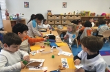 Yıldızlar ve Güneş Grubu İngilizce Dersinde “Let’s Make A Zigzag House” Etkinliği Yaptı