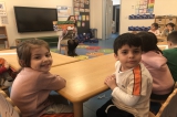 Yunuslar ve Balıklar Sınıfı Öğrencileri Bilingual Dersinde